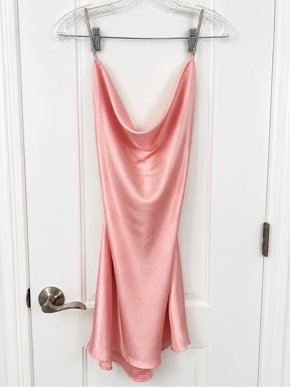 Babyboo Pink Satin mini dress